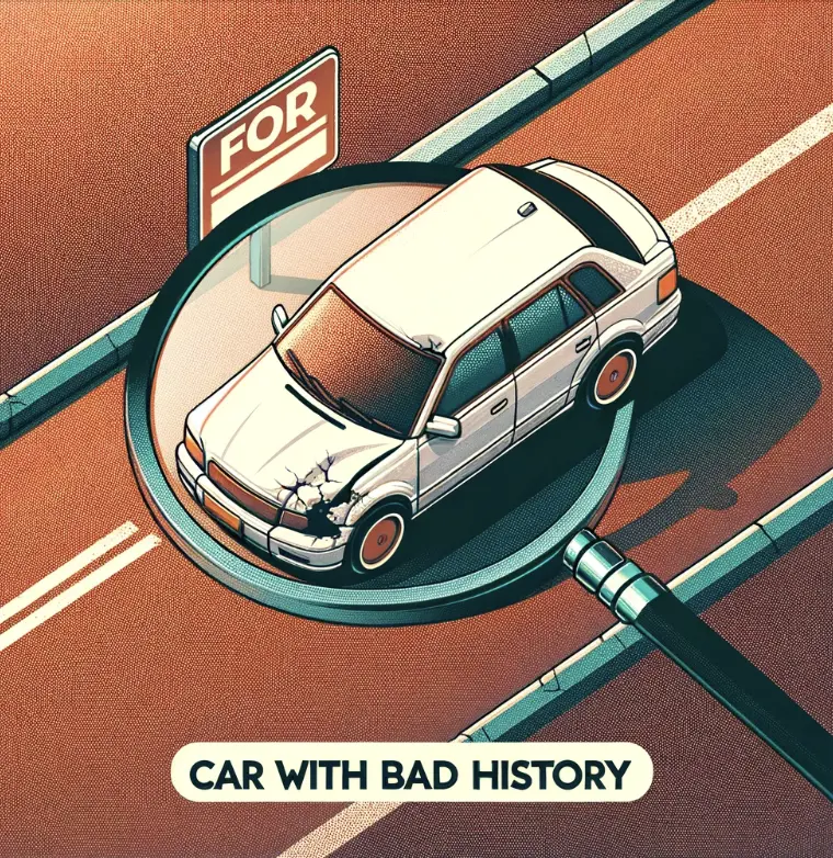 Carro com histórico ruim