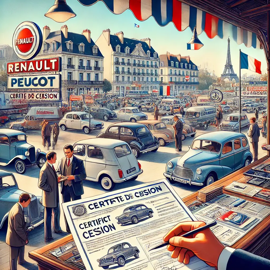 Buying a used vehicle in France