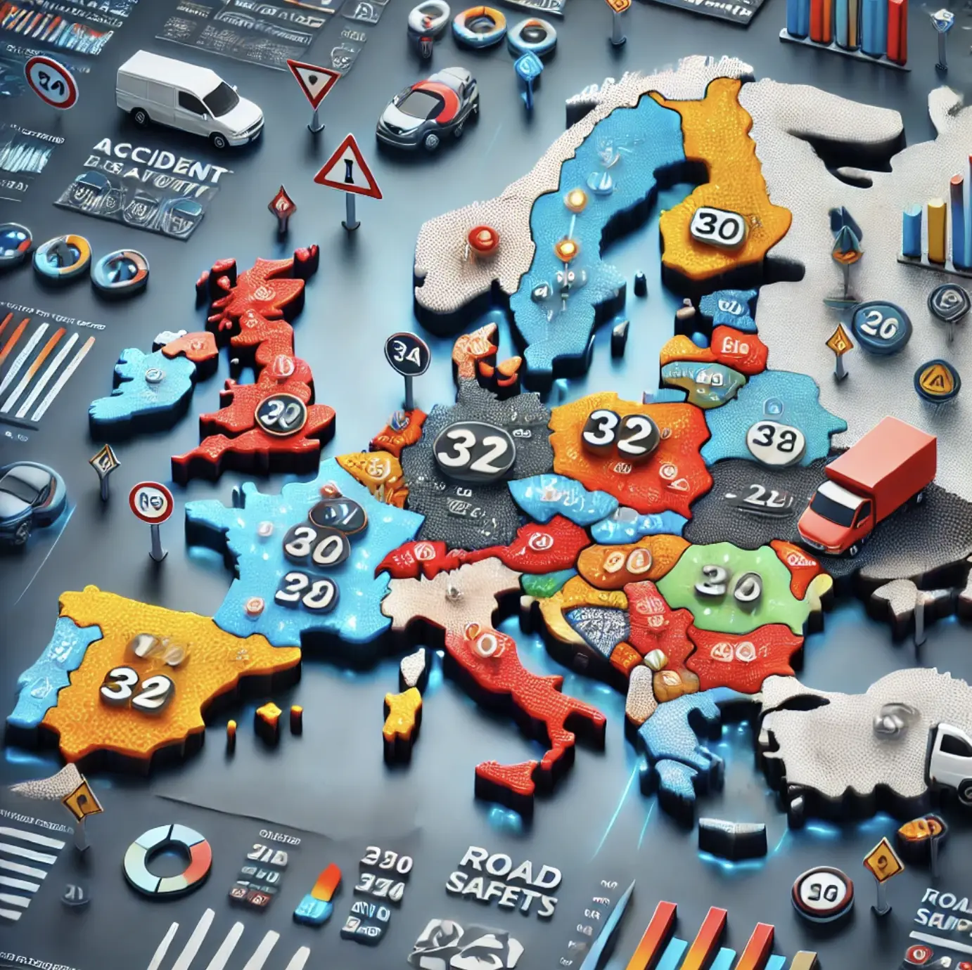 Road Safety Statistics Across European Regions
