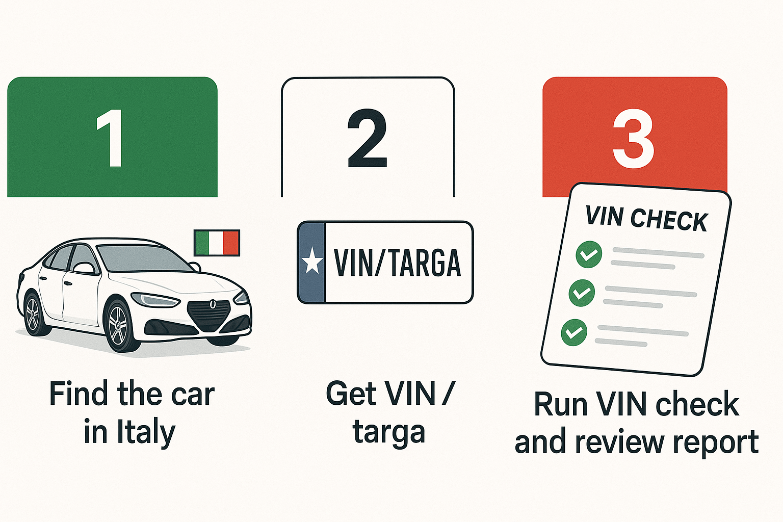 Get VIN : targa